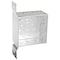 Southwire Electrical Box, 30.3 cu in, Square Box Type, 4 Gangs, Steel, Square Shape 52171-FS - alternate 1